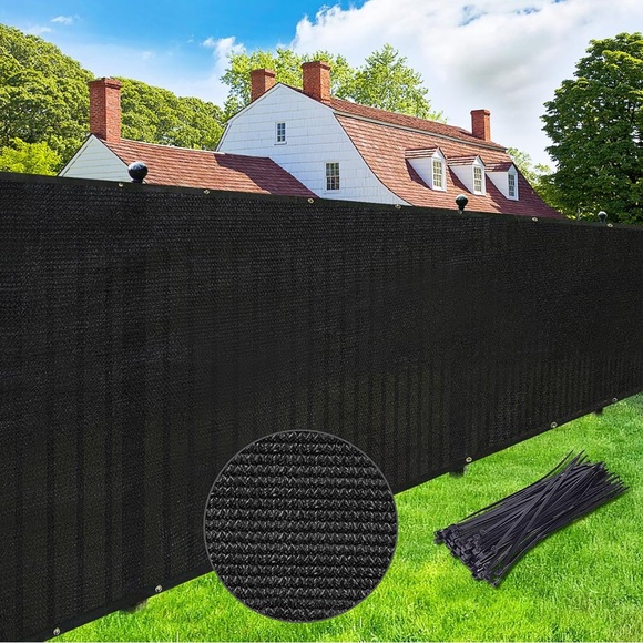 Black Privacy Fence Screen - Picture 1 of 4